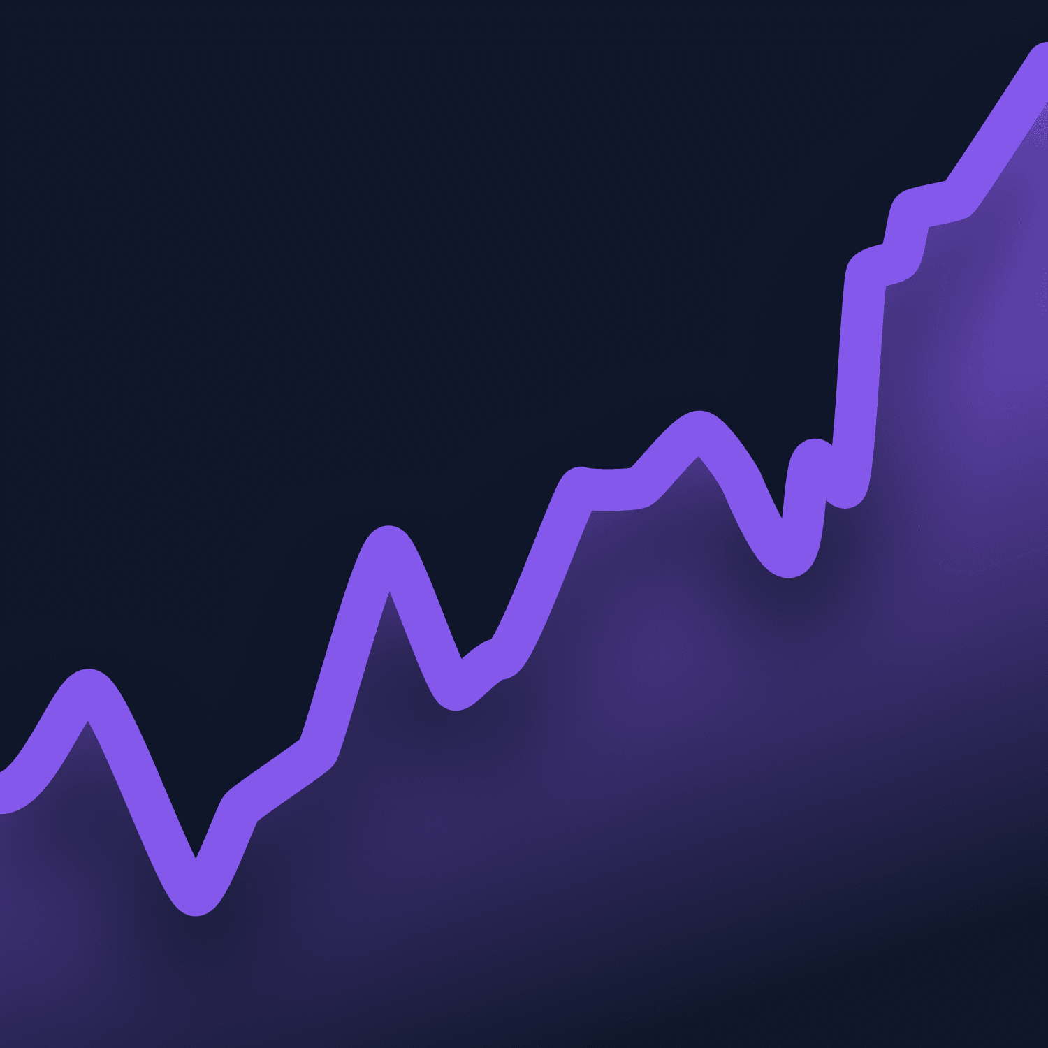 Financial chart background showing market trends and growth patterns